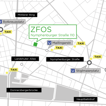Map - ZFOS Praxis, Physio, Training, Testing